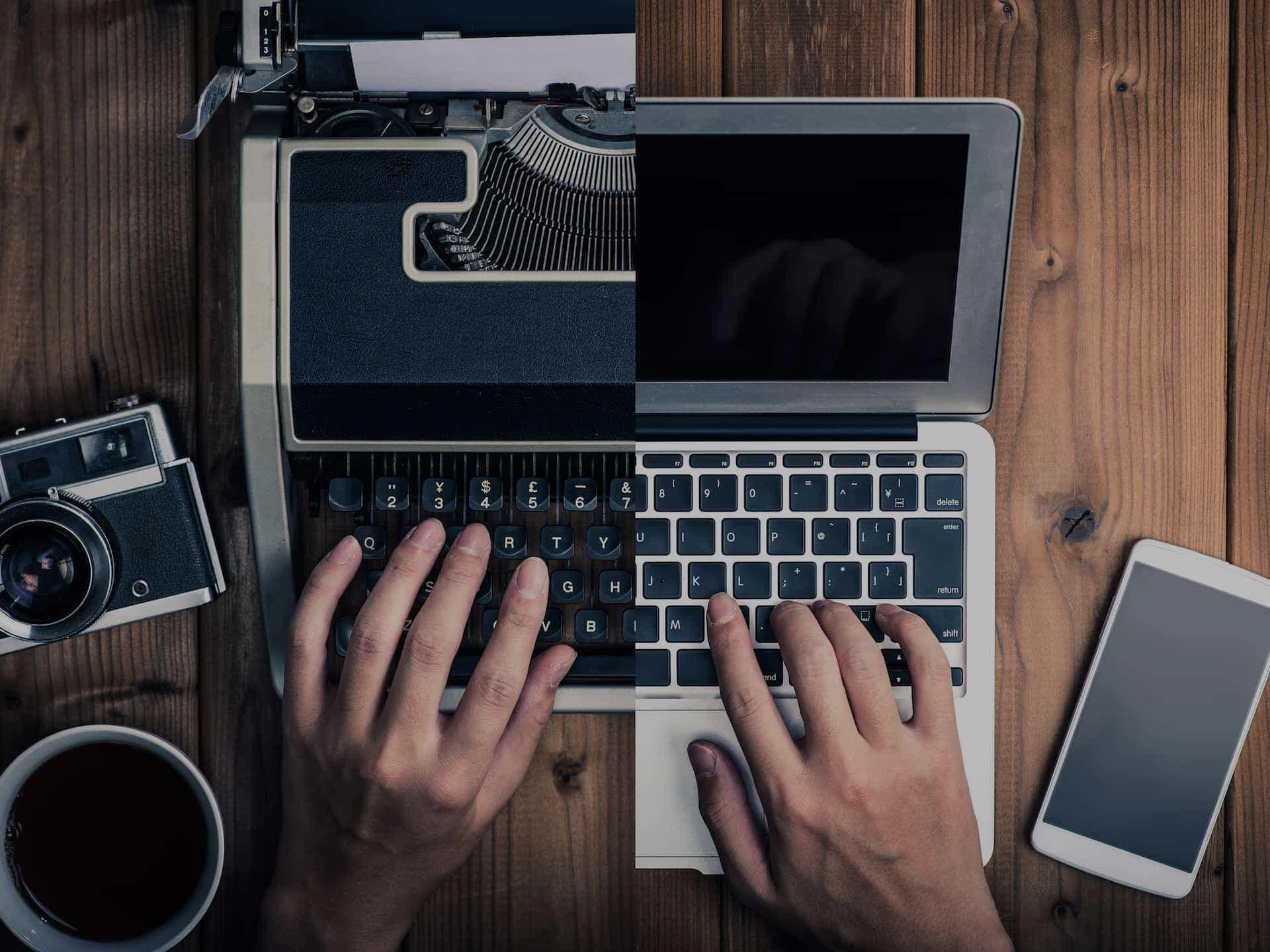 Magnus Aschan working with content creation